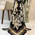 روسری ابریشم توییل وارداتی کد 1