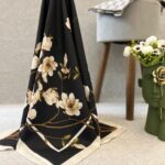 روسری ابریشم توییل وارداتی کد 5
